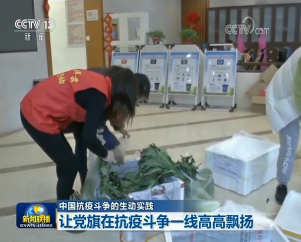 中國抗疫斗爭的生動實踐:讓黨旗在抗疫斗爭一線高高飄揚(yáng)